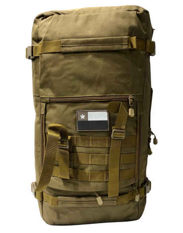 Mochila Militar Dos Colores x 12 Unds. Medida: 60 x 30 cm aprox.