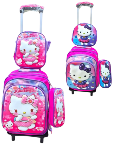 Mochila Modelos Surtidos x 3 Unds.