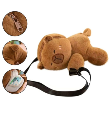 Mochila Peluche Infantil x 6 Unds.Medida: 35 x 10 x 20 cm aprox.