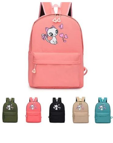 Mochila de Universitaria Colores Surtidos x 6  Unds.Medida: 45  x 31 x 15 cm aprox