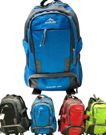 Mochila de Tour Colores Surtidos  x 12 Unds. Medida: 55 x 30 cm aprox.