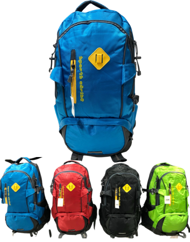 Mochila de Tour Colores Surtidos  x 12 Unds. Medida: 60 x 30 cm aprox.