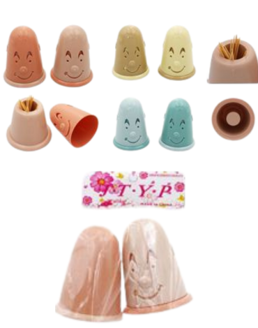12 Set Porta Mondadientes. (1 Set Trae: 2 PCS)