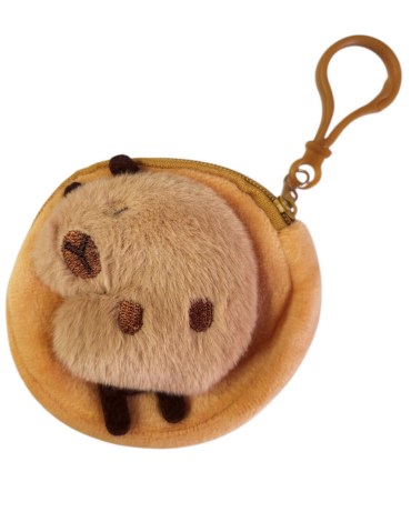 Monederos Peluche Capybara x 12 Unds.