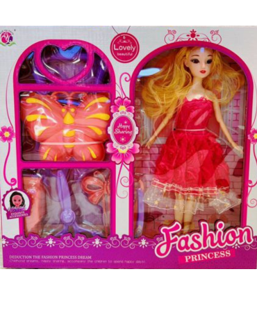 Muñeca con Accesorios  x 4 Unds.