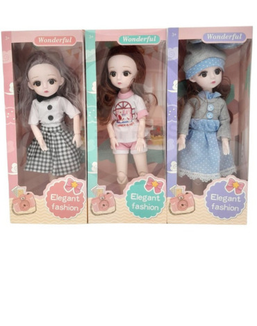 Muñeca Anime Articulada Caja x 4 Unds.