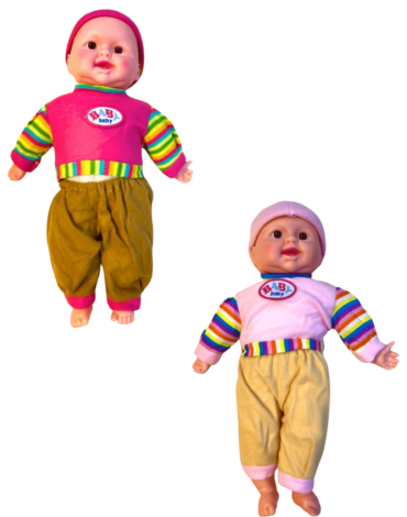 Muñeco Bebé Pelón Mediano x 4 Unds. Medida: 47 cm aprox