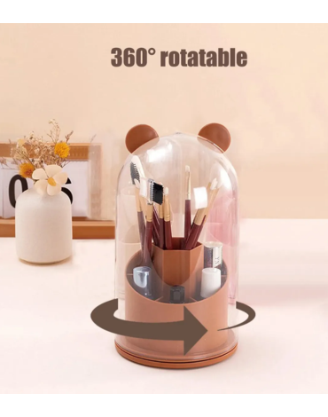 Organizador para Brochas de Maquillaje x 12 Unds. Medida: 22.8 x 12.5 cm aprox.