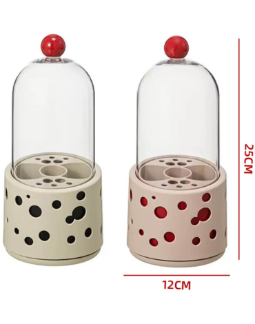 Organizador para Brochas de Maquillaje x 12 Unds. Medida: 12 x 12 x 25 cm aprox.