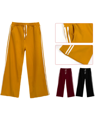 Pantalón Palazzo 2 Líneas Colores Surtidos x 12 Unds. Talla: M/L - L/XL - XL/XXL