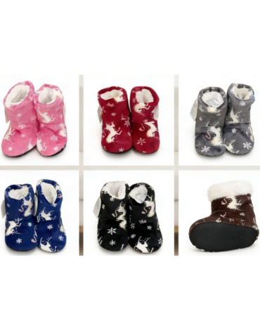 Pantubotas Infantil Unicornios Colores Surtidos x 36 Pares. Talla: 25 - 33