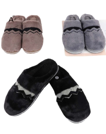 Pantuflas de Hombre Colores Surtidos x 36 Pares. Tallas: 40-41 / 42-43 / 44-45