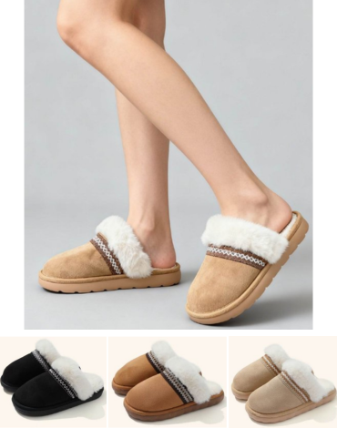 Pantuflas de Mujer Colores Surtidos x 24 Pares. Talla: 36/37 - 38/39 - 40/41