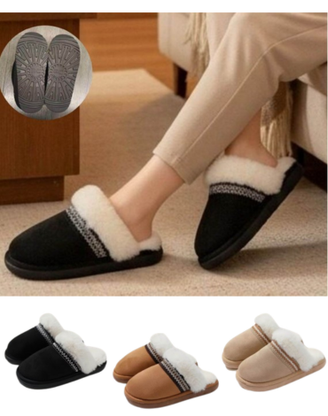 Pantuflas de Mujer Colores Surtidos x 24 Pares. Talla: 36/37 - 38/39 - 40/41