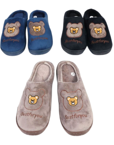 Pantuflas de Mujer Colores Surtidos x 36 Pares Tallas: 36 al 41