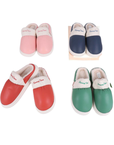 Pantuflas de Mujer Colores Surtidos x 36 Pares Tallas: 36 al 41