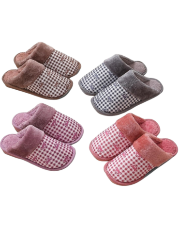 Pantuflas Unisex Colores Surtidos x 24 Pares. Talla: 38 - 47