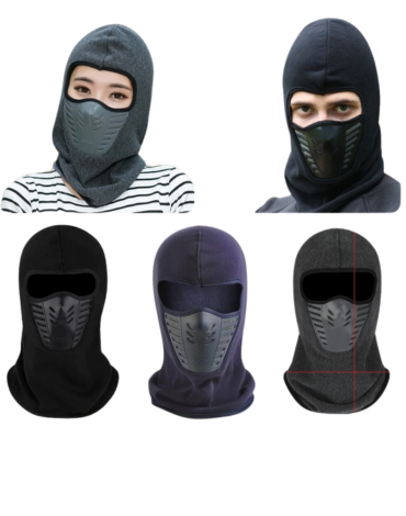 Pasamontaña de Polar Unisex Adulto Colores Surtidos x 10 Unds.