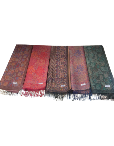 Pashmina de Dama Modelos Surtidos x 6 Unds. Medida: 180*73 cm aprox.