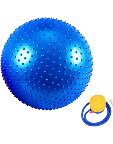 Pelota de Pilates con Puas x 4 Unds. Medidas: 65 cm aprox