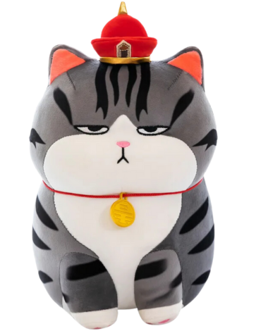 Peluche de Gato x 3 Unds. Medida: 30 cm aprox.