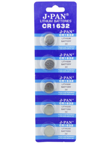 10 Set de Pila CR1632 - A 3 Volt Lithium (1 Set Trae 5 PCS)