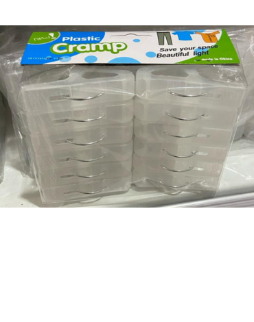 12 Set Ganchos de Plástico.(1 Set Trae :12 PCS)