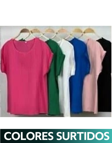 Polera de Dama x 6 Unds Talla: Estándar