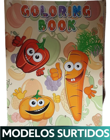 Libro para Colorear x 12 Unds.