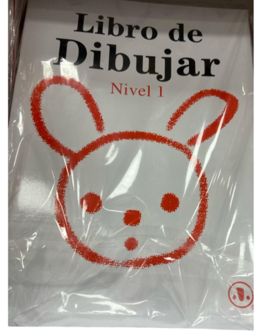 Libro de Dibujar 30 Hojas Diseños Surtidos x 12 Unds. Medidas: 28 x 18 cm aprox