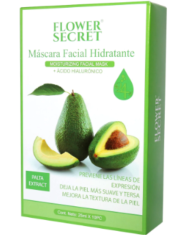 6 Cajas Mascarillas Facial Hidratante (Cada Caja Trae 10 Pcs)
