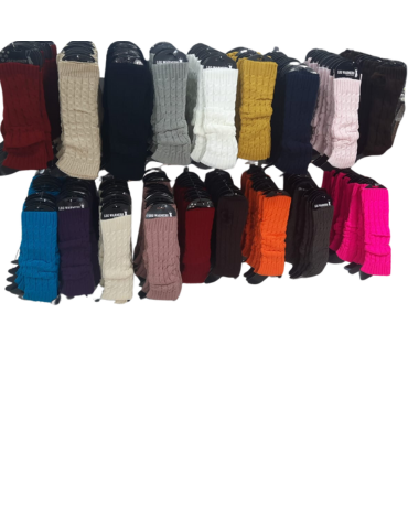 Polaina de Lana Colores Surtidos x 12 Unds.