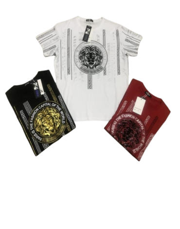 Polera con Diseño de Hombre x 12 Unds. Talla: M a la XXL