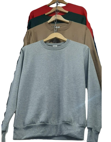 Polerón de Algodón Unisex (Puede Elegir Talla y Color) x 4 Unds. Tallas: S - M - L - XL