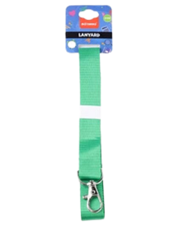 Porta Credencial Color Verde x 24 Unds. Medida: 2 x 45 cm aprox