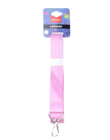 Porta Credencial Color Rosado x 24 Unds. Medida: 2 x 45 cm aprox