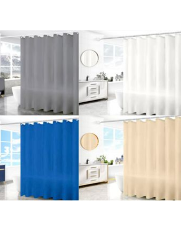 Cortina de Baño x 4 Unds. Medidas: 180 x 180 cm Aprox