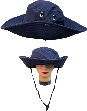 Sombrero Pescador de Gabardina Color Único x 6 Unds. Medida: Estándar