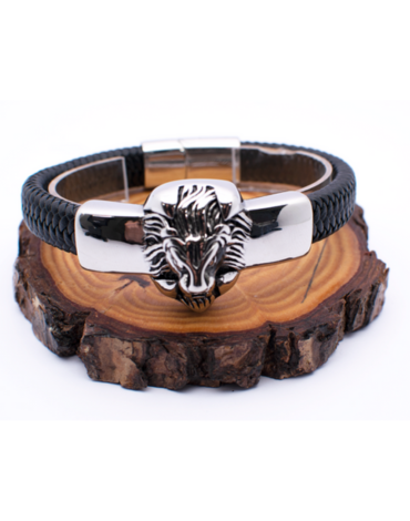 Pulsera Hombre Diseño de León x 6 Unds.