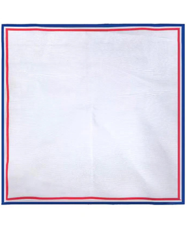 Pañuelo de Cueca Fiesta Patrias  x 12 Unds. Medida: 28 x 28 cm aprox.