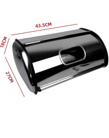 Panera de Metal con Ventana x 2 Unds. Medida: 43.5 x 18 x 27 cm aprox.