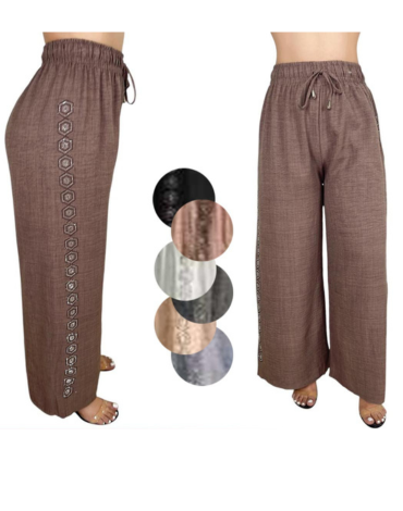 Pantalón de Dama Colores Surtidos x 12 Unds.Talla: S  - M - L - XL