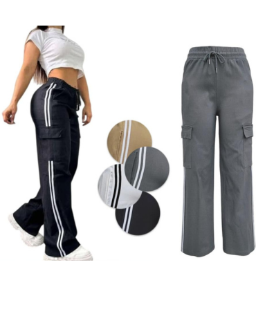 Pantalón Cargo para Mujer x 18 Unds.Talla: S -  M - L