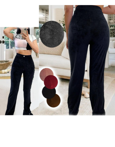 Pantalón Cotele  para Dama x 12 Unds Talla: S / M - L / XL