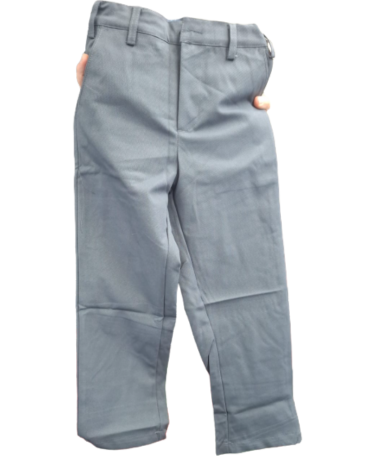 Pantalón Escolar de Niño Gris x 6 Unds. Talla:30 a la 50