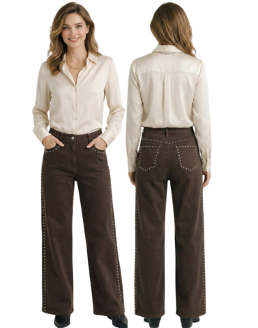 Pantalón de Mujer Jeans Colores Surtidos x 12 Unds. Talla: S - M - L