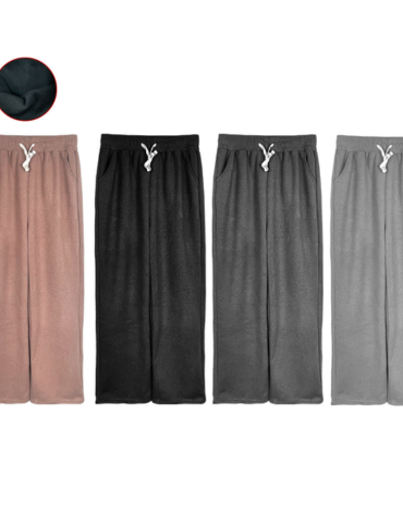 Pantalón Mujer Plush  Con Chiporro liso  x 12 Unds.Tallas:M-L-/ XXL