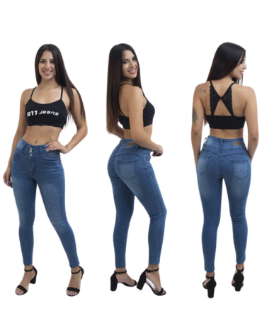 Jeans para Dama x 12 Unds. Tallas : 38 al 48