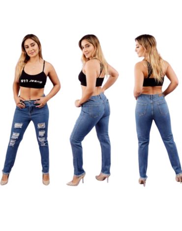 Jeans para Dama x 12 Unds. Tallas : 38 al 48
