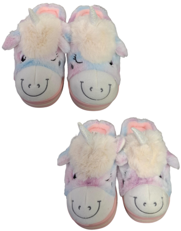 Pantuflas de Mujer Colores Surtidos x 12 Pares. Tallas: 36 a la 41